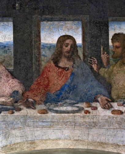 Robert Polidori<p class="titolo-immagine">Last Supper by Leonardo da Vinci Detail 1, Milan, Italy 2005</p>