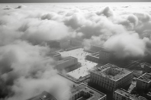 BAUCI - VISTA AEREA DELLA CITTA'