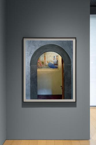 Robert Polidori<p class="titolo-immagine">Crucifixion with Saint Dominic prostrate on the floor, by Fra Angelico, Museum of San Marco Convent, Florence, Italy 2010</p>