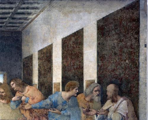Robert Polidori<p class="titolo-immagine">Last Supper by Leonardo da Vinci Detail 4, Milan, Italy 2005</p>