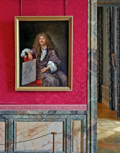 Robert Polidori<p class="titolo-immagine">Le Peintre Nicolas Loir by Jean Tiger, MV 7203 Salle la création de l’académie de peinture et de sculpture, (11) ANR.01.011, Salles du XVII, Aile du Nord – R.d.C, Château de Versailles, Versailles, France 2007