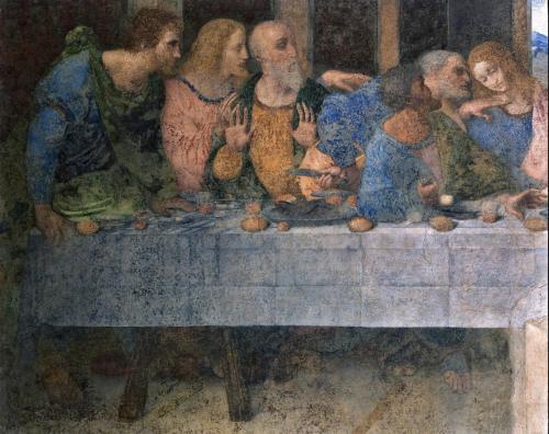  Robert Polidori<p class="titolo-immagine">Last Supper by Leonardo da Vinci Detail 6, Milan, Italy 2005</p>