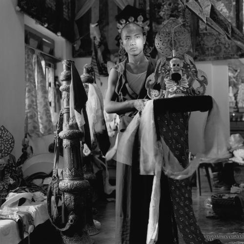 Monk with Costume, 2002